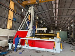 Máy lốc tôn 4 trục 30x3000mm